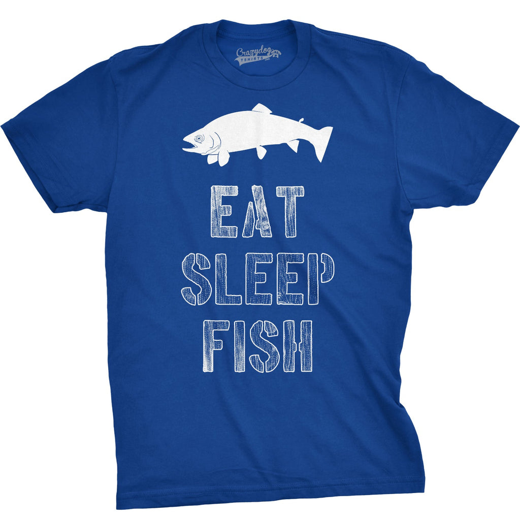 Eat Sleep Fish Men's T Shirt product image 6