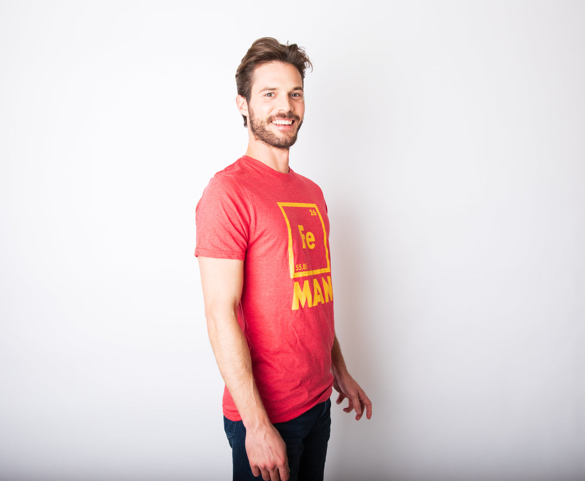 Chemical Element For Iron Man Men's T Shirt product image 2