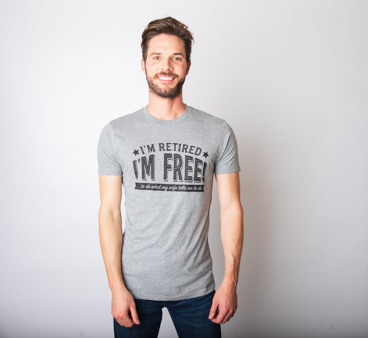I'm Retired, I'm Free Men's T Shirt product image 2