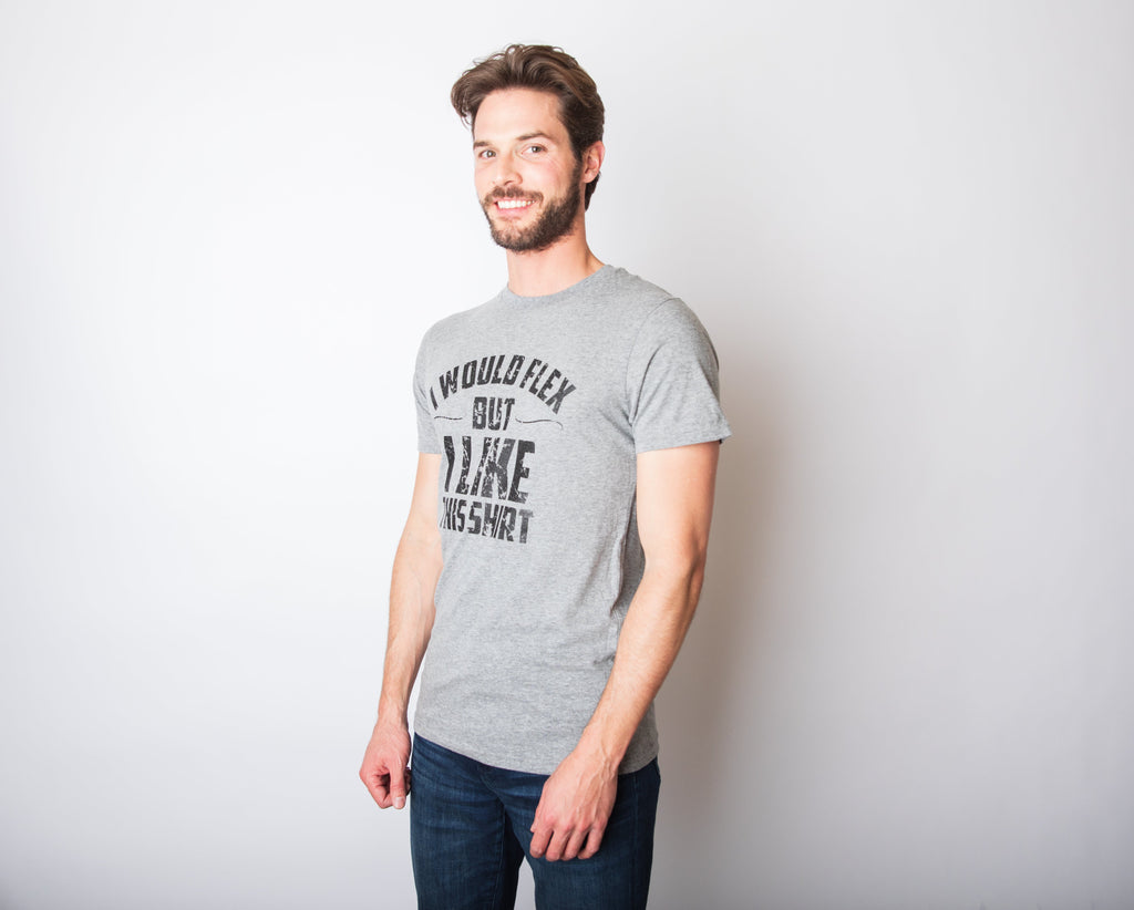 I Would Flex But I Like This Shirt Men's T product image 4