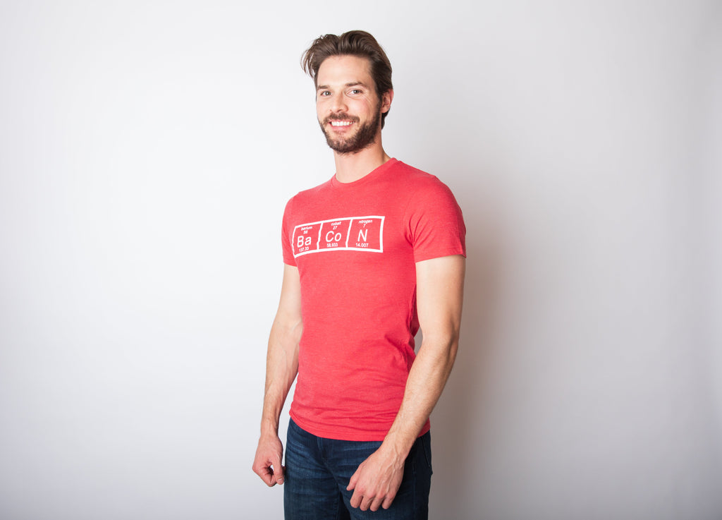 Chemistry Of Bacon Men's T Shirt product image 4
