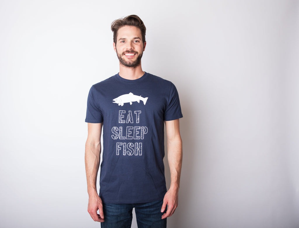 Eat Sleep Fish Men's T Shirt product image 2