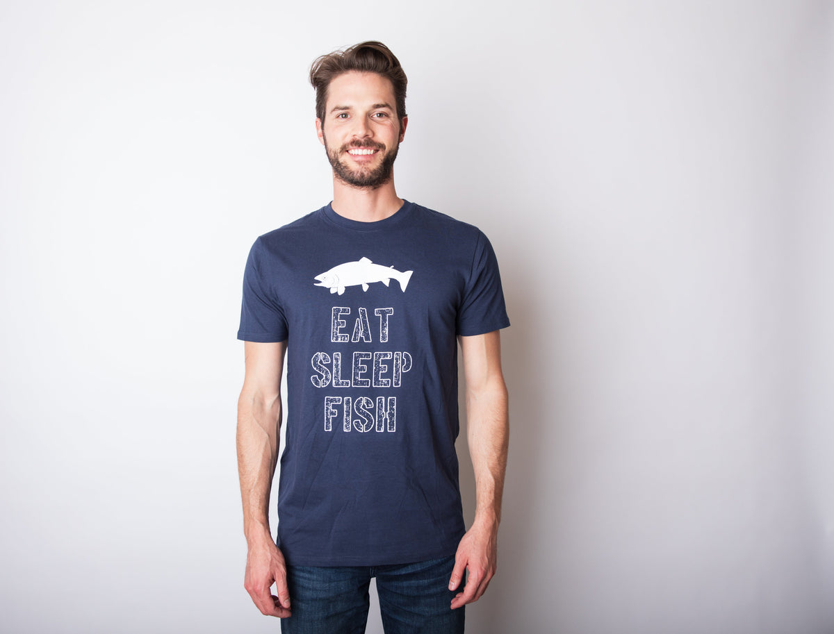 Eat Sleep Fish Men's T Shirt product image 2