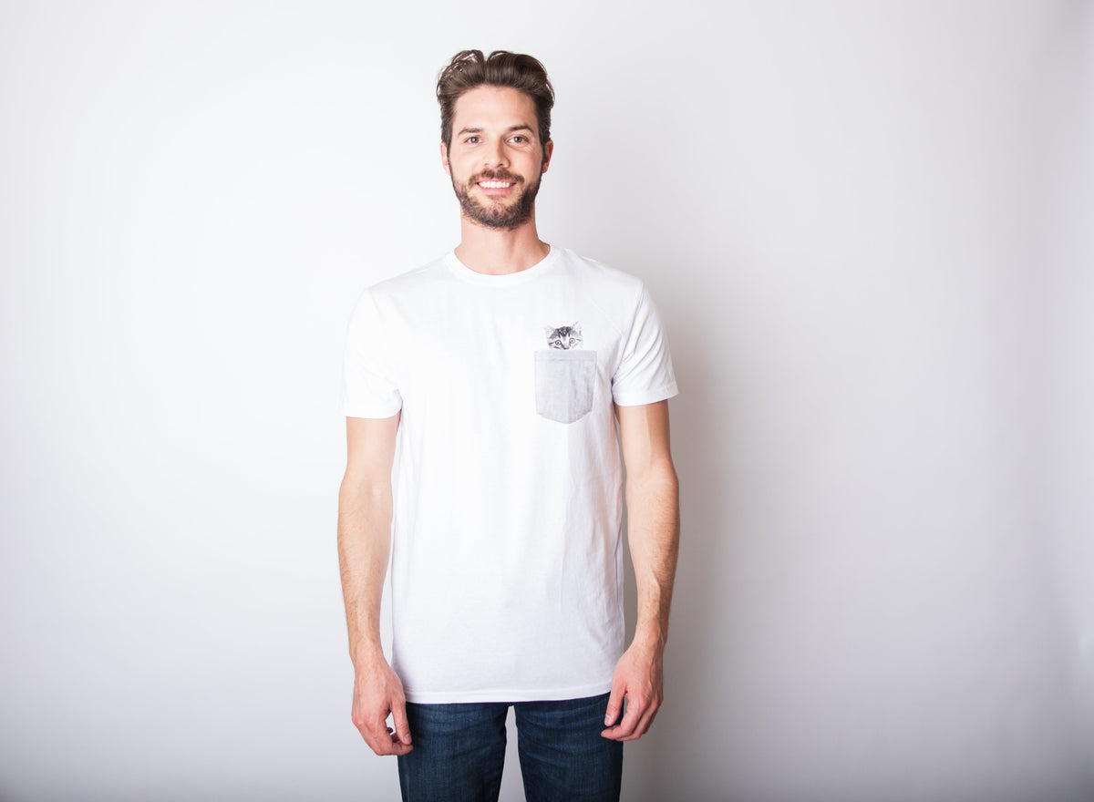 Pocket Cat Men's T Shirt product image 2