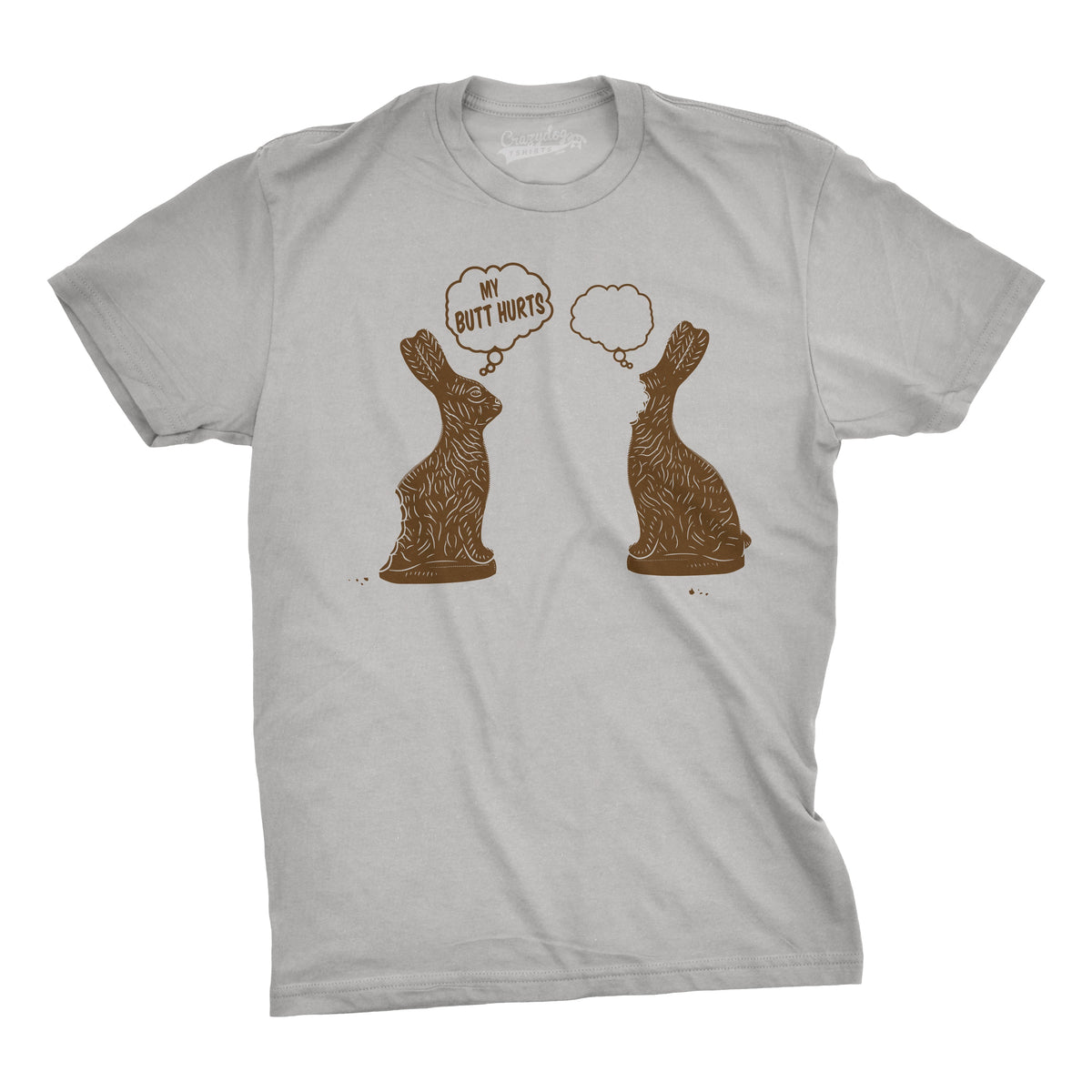 Faceless Chocolate Bunny Men's T Shirt product image 4