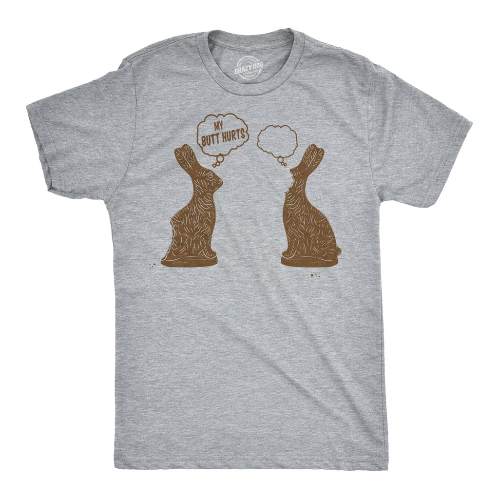 Faceless Chocolate Bunny Men's T Shirt product image 1