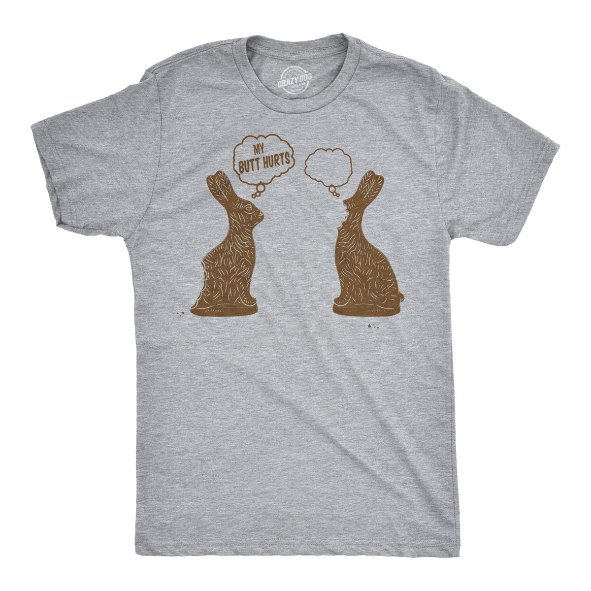 Faceless Chocolate Bunny Men's T Shirt product image 1