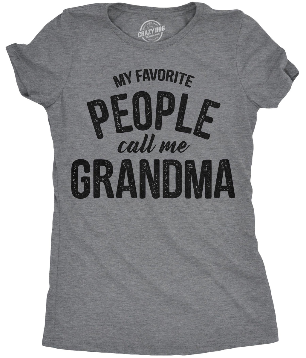 My Favorite People Call Me Grandma Women's T Shirt product image 1