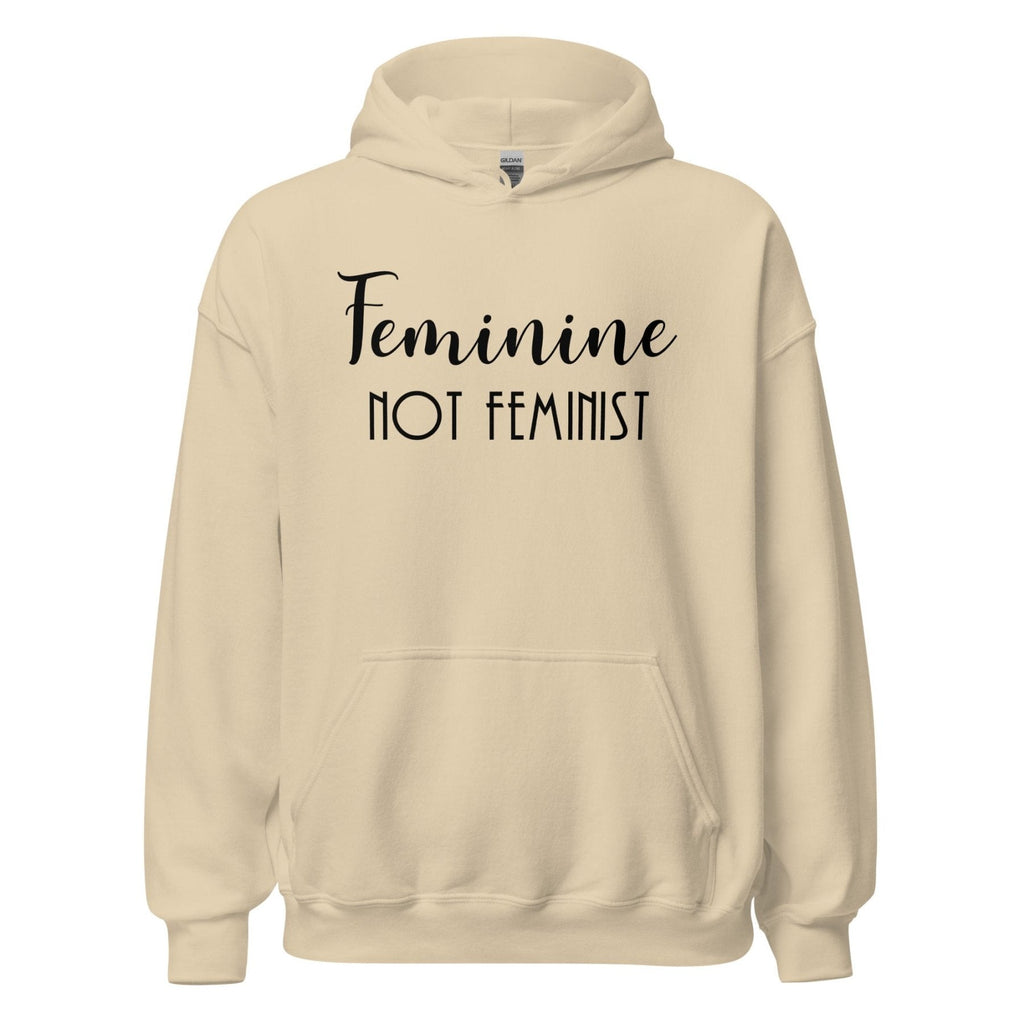 Feminine Not Feminist Hoodie product image 6
