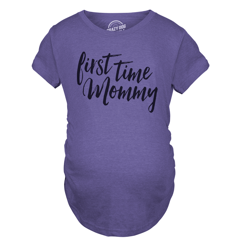 First Time Mommy Maternity T Shirt product image 17