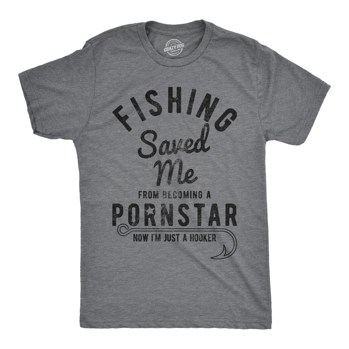 Fishing Saved Me Men's T Shirt product image 1