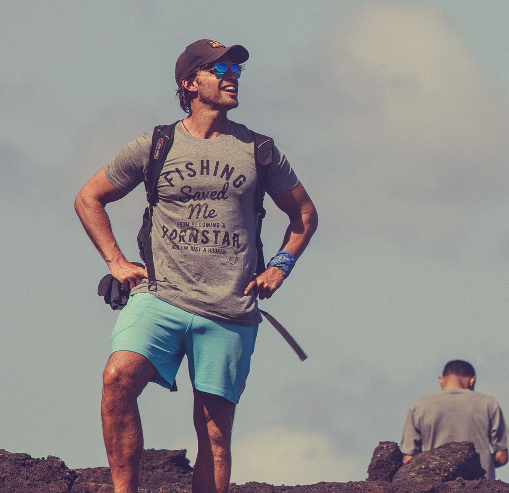 Fishing Saved Me Men's T Shirt product image 2