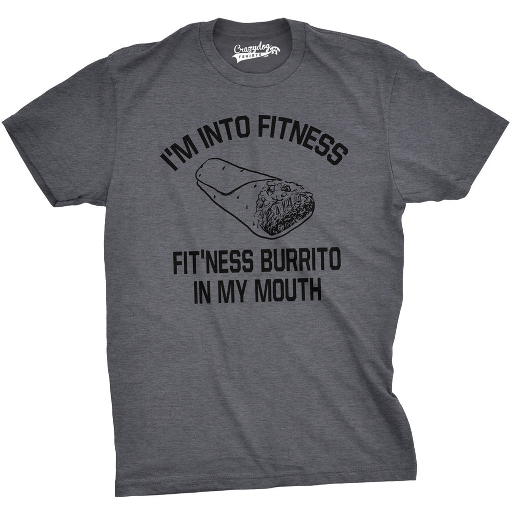 Fitness Burrito Men's T Shirt product image 4