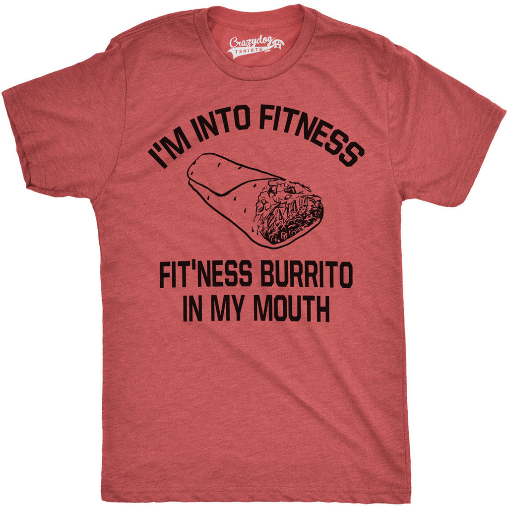 Fitness Burrito Men's T Shirt product image 9