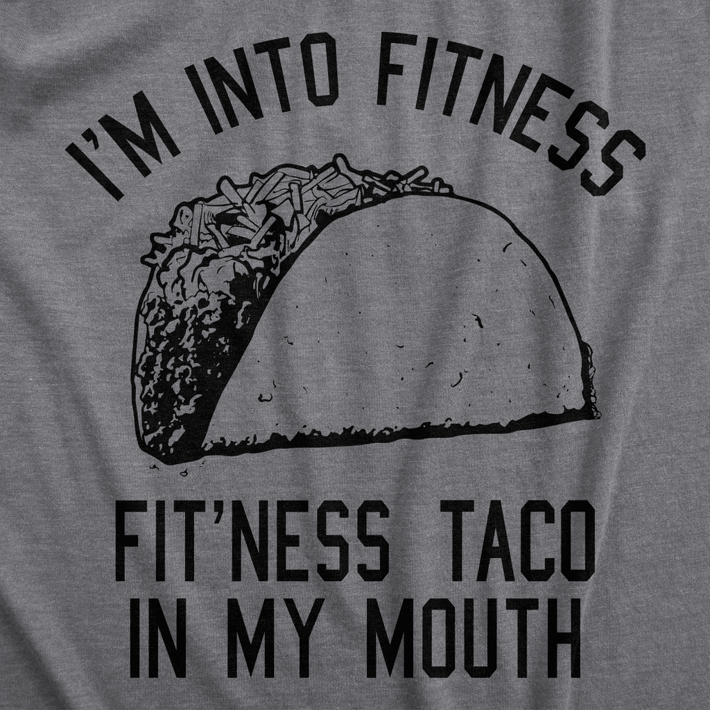 Fitness Taco In My Mouth Women's T Shirt product image 3