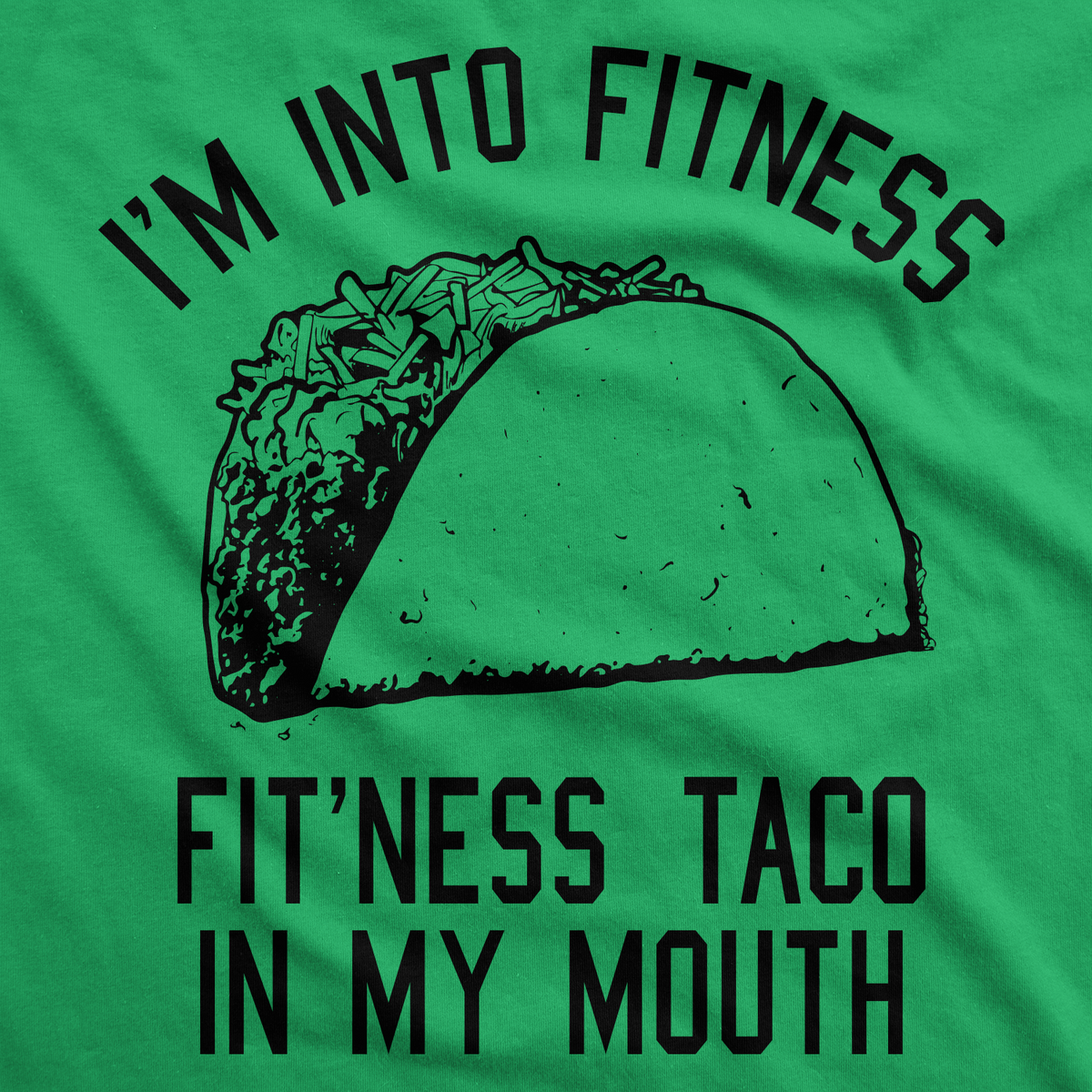 Fitness Taco In My Mouth Men's T Shirt product image 17