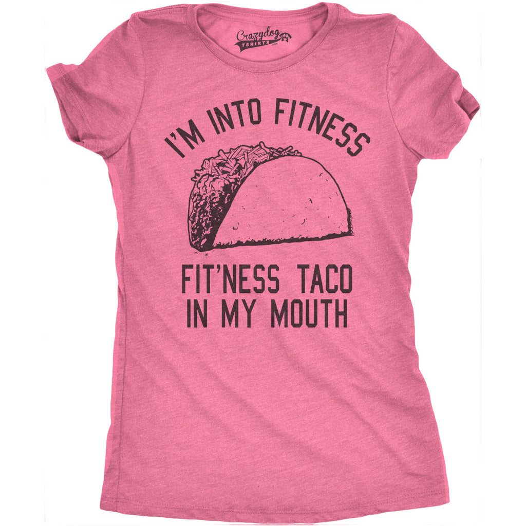 Fitness Taco In My Mouth Women's T Shirt product image 11