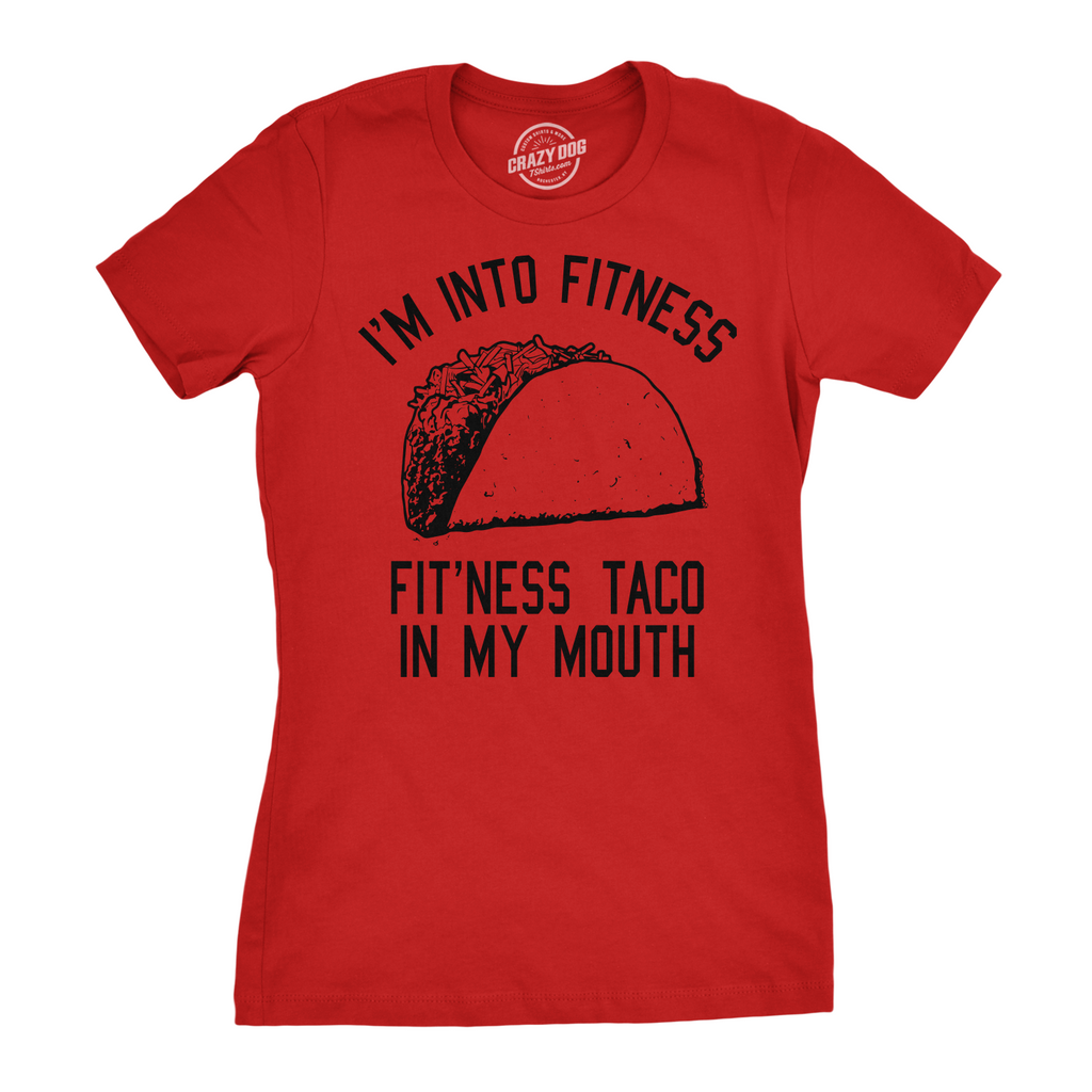 Fitness Taco In My Mouth Women's T Shirt product image 12