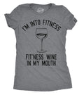 Fitness Wine In My Mouth Women's T Shirt product image 1