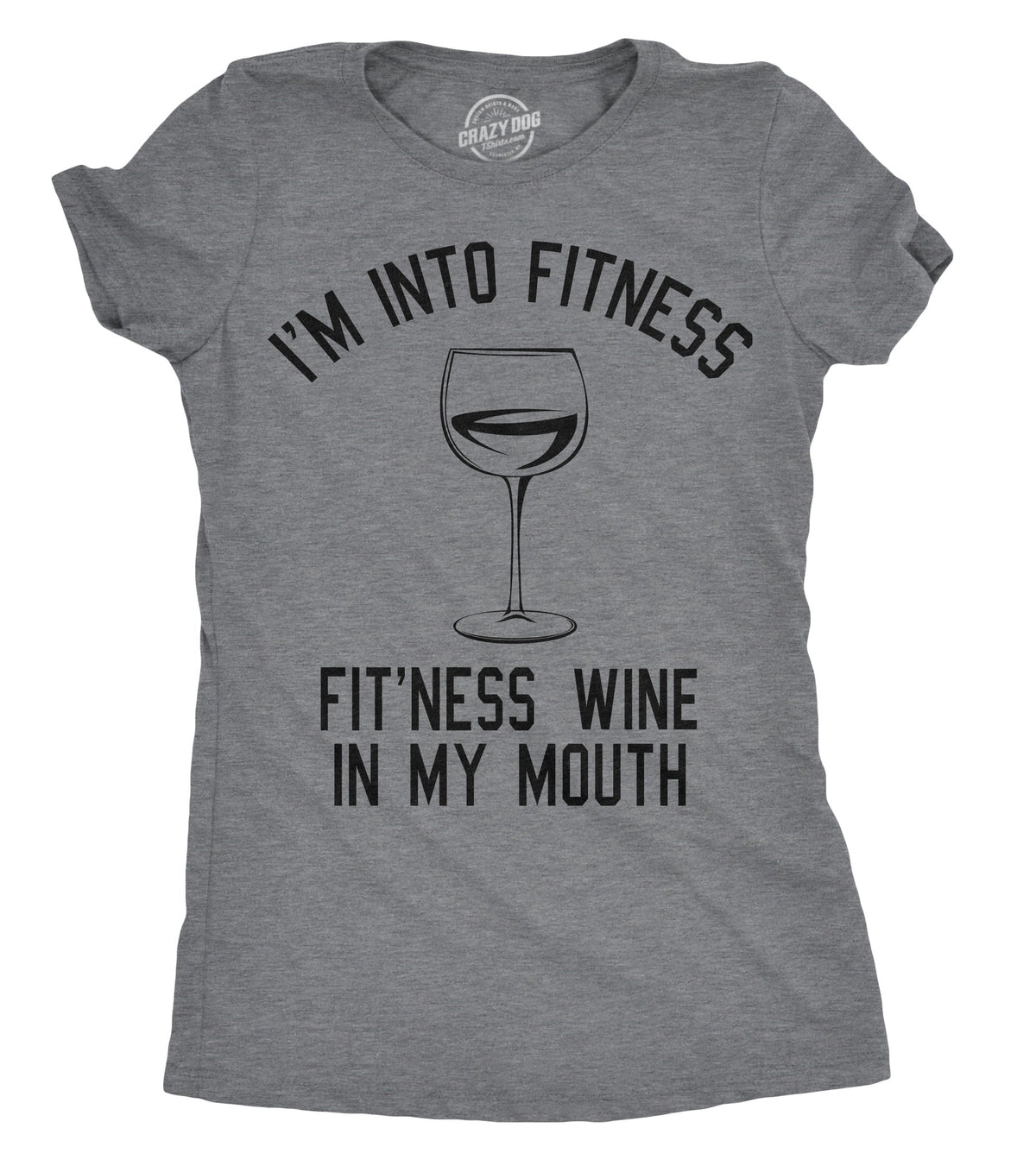 Fitness Wine In My Mouth Women's T Shirt product image 1