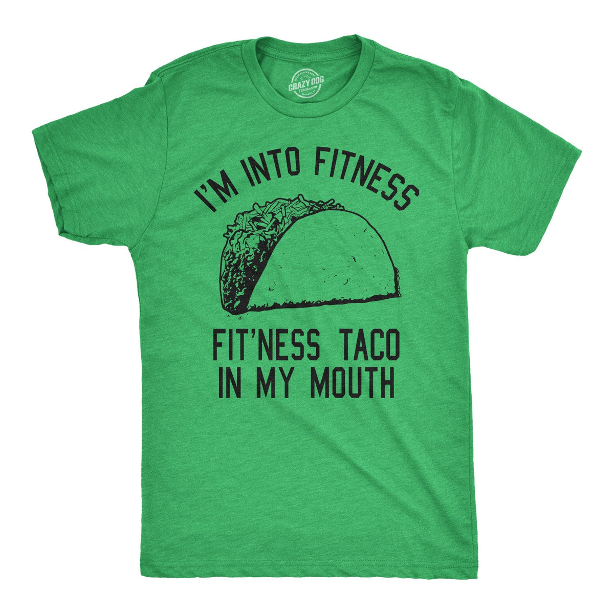 Fitness Taco In My Mouth Men's T Shirt product image 7
