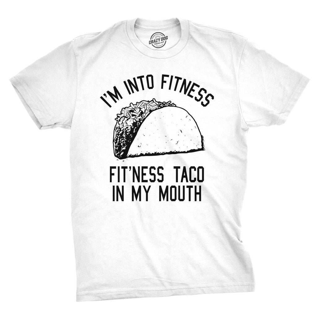 Fitness Taco In My Mouth Men's T Shirt product image 10