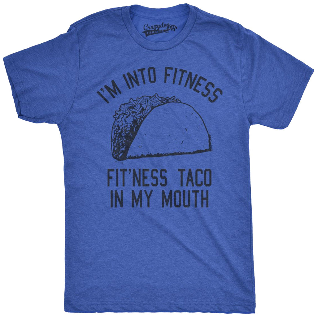Fitness Taco In My Mouth Men's T Shirt product image 14