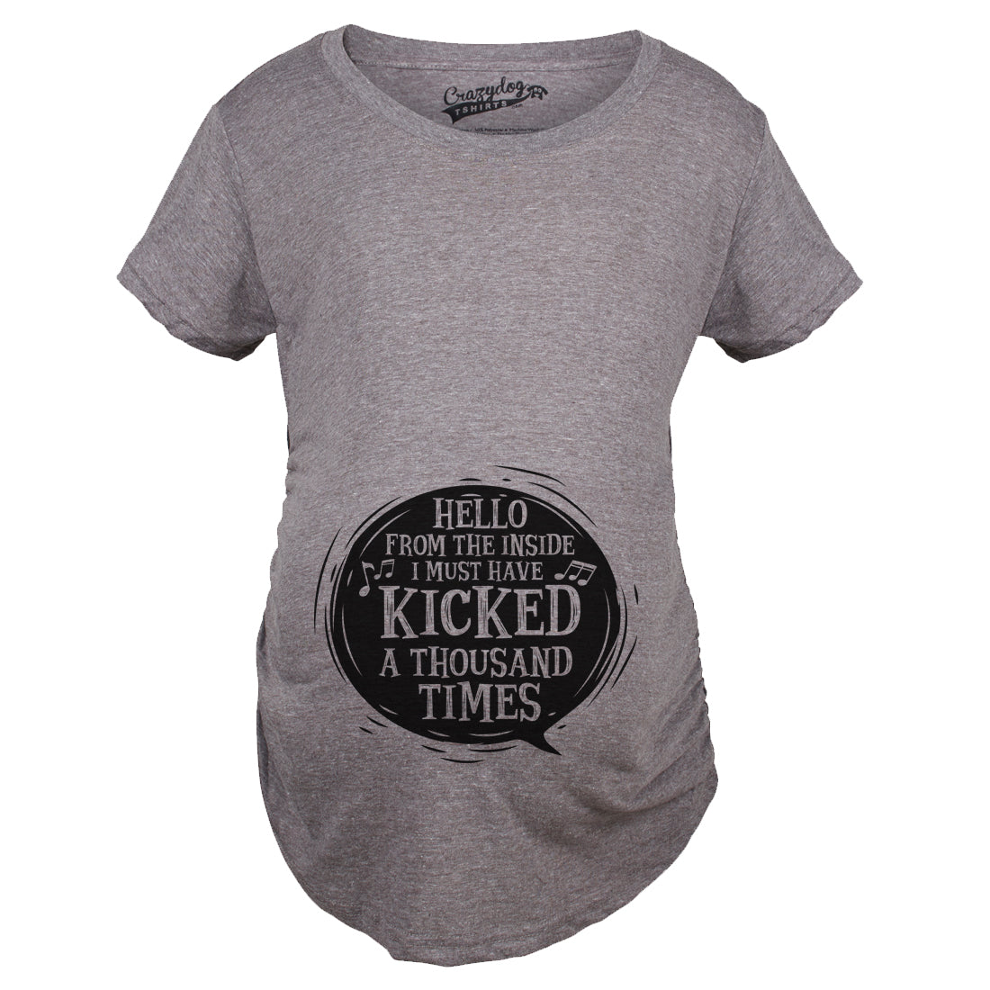 Hello From The Inside Maternity T Shirt product image 5