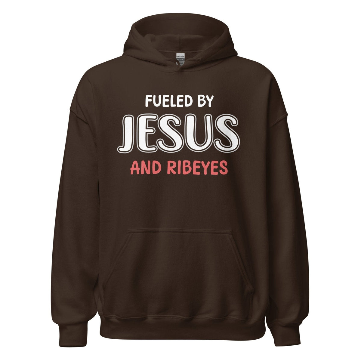 Fueled by Jesus and Ribeyes Hoodie product image 6