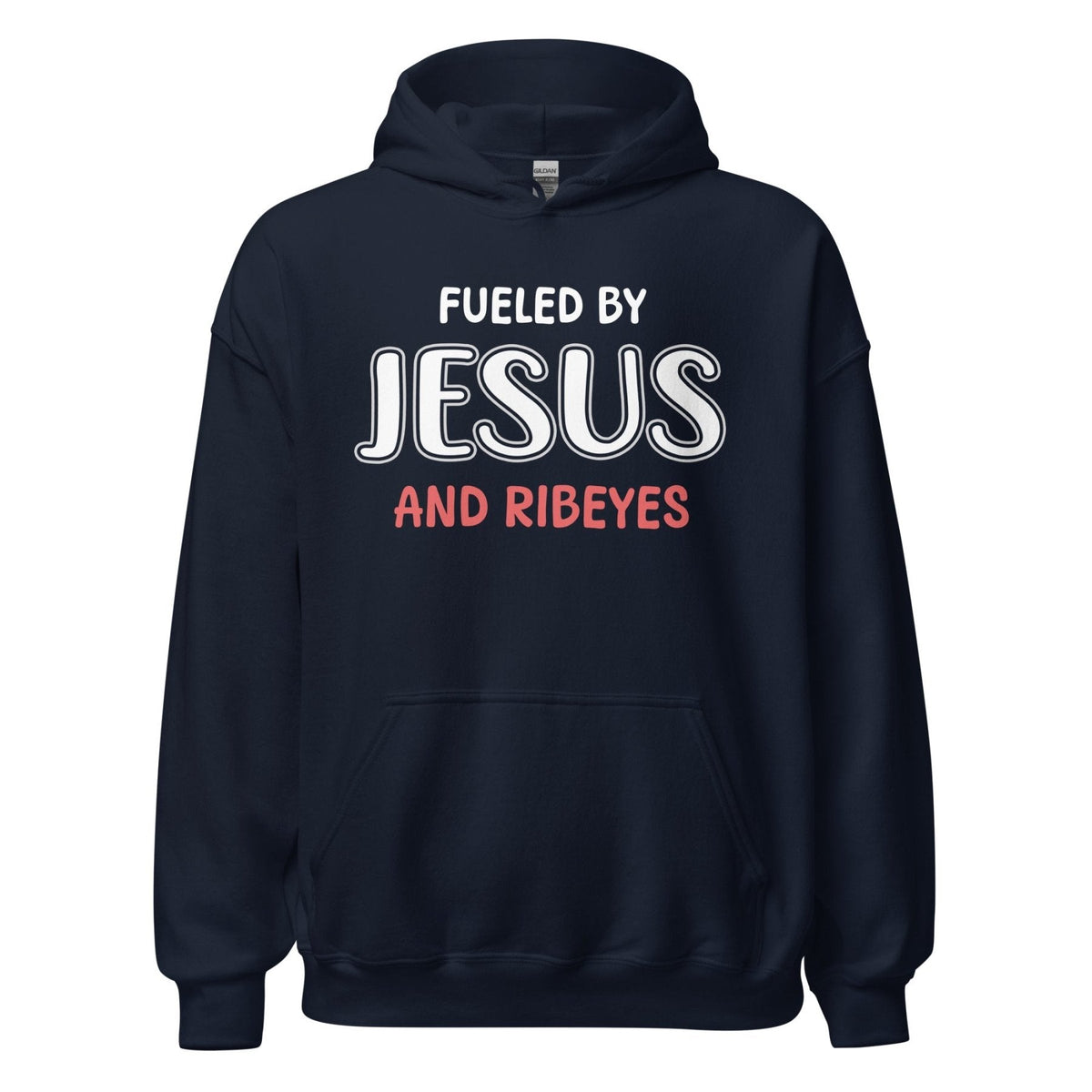 Fueled by Jesus and Ribeyes Hoodie product image 4
