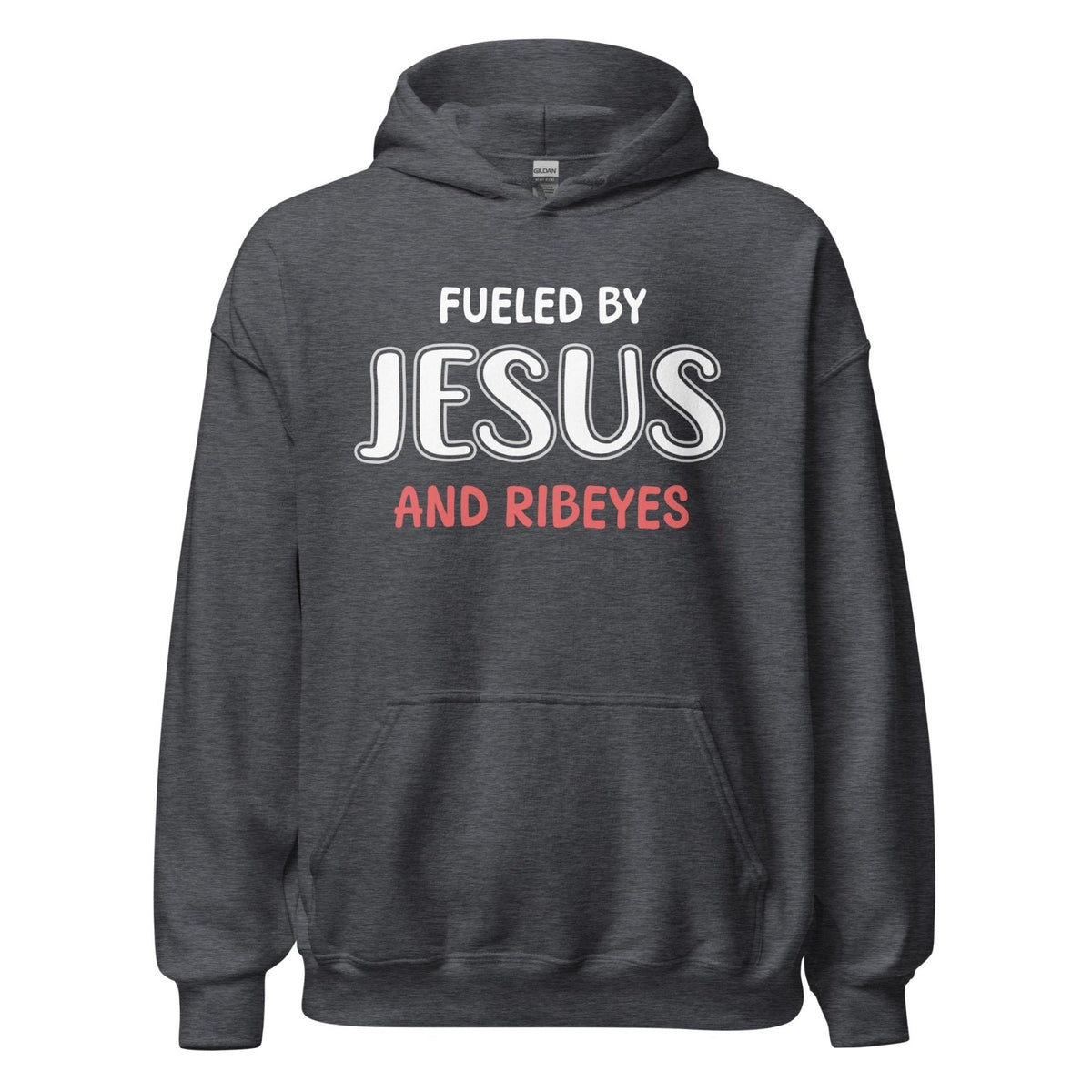Fueled by Jesus and Ribeyes Hoodie product image 7