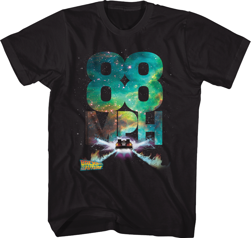 Galactic 88 Miles Per Hour Back To The Future T-Shirt product image 1