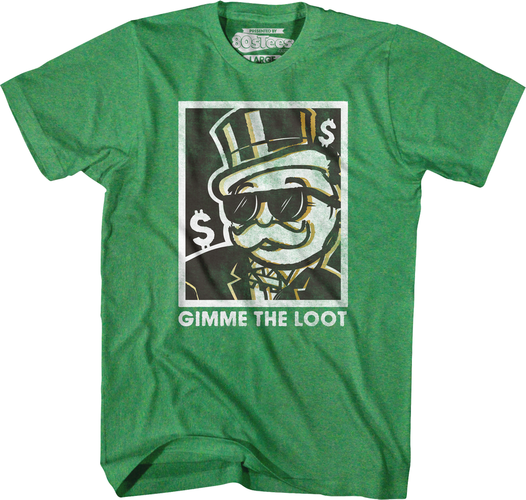 Gimme The Loot Monopoly T-Shirt product image 1