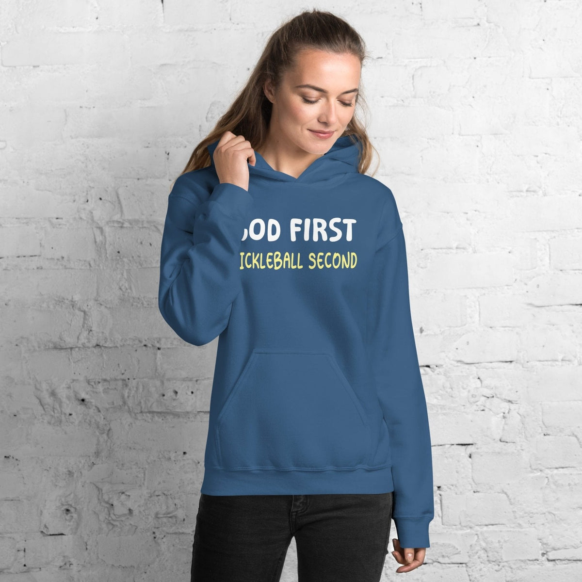 God First Pickleball Second Hoodie product image 3