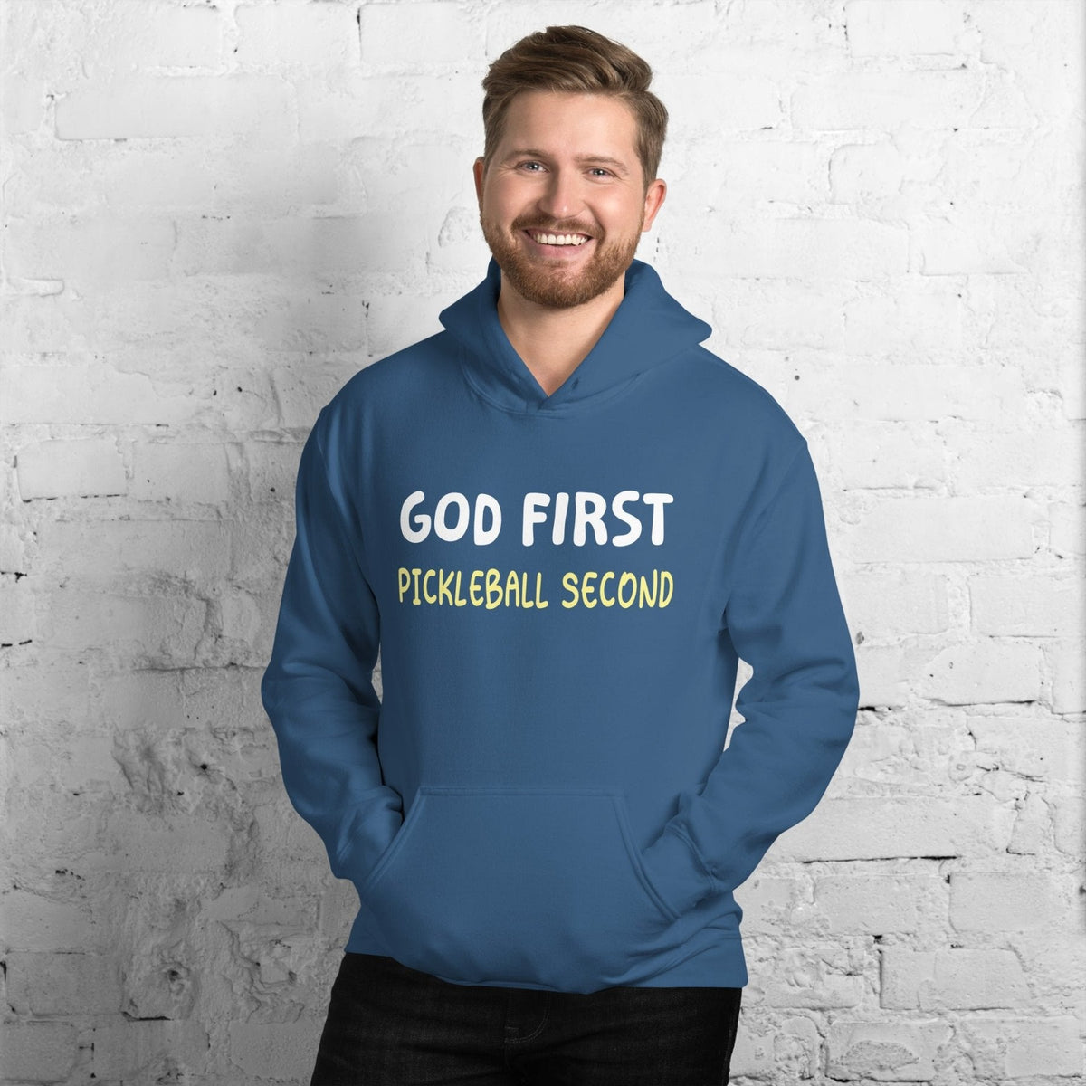 God First Pickleball Second Hoodie product image 2