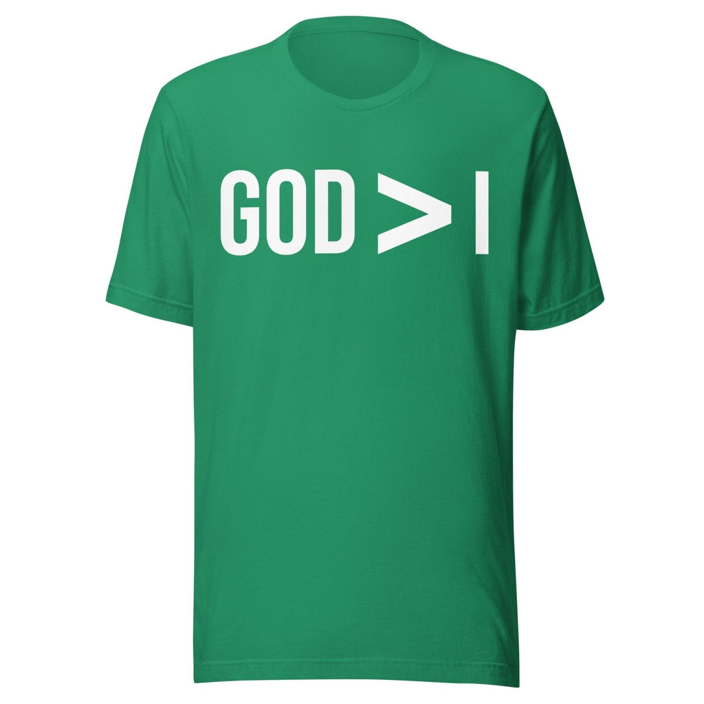 God is Greater Than I Shirt product image 5