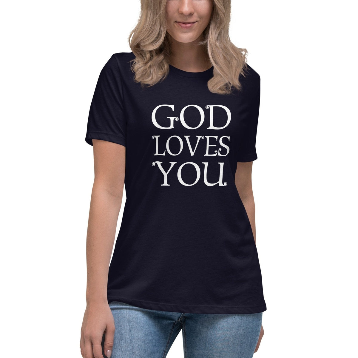 God Loves You Women's Shirt product image 3
