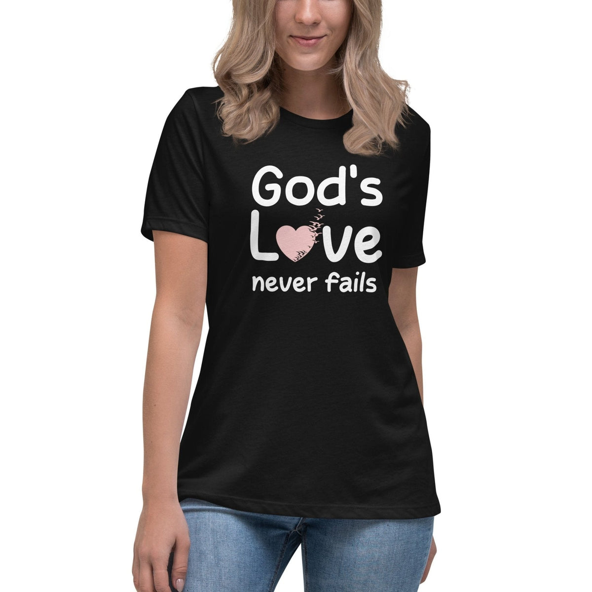 God's Love Never Fails Women's Shirt product image 3