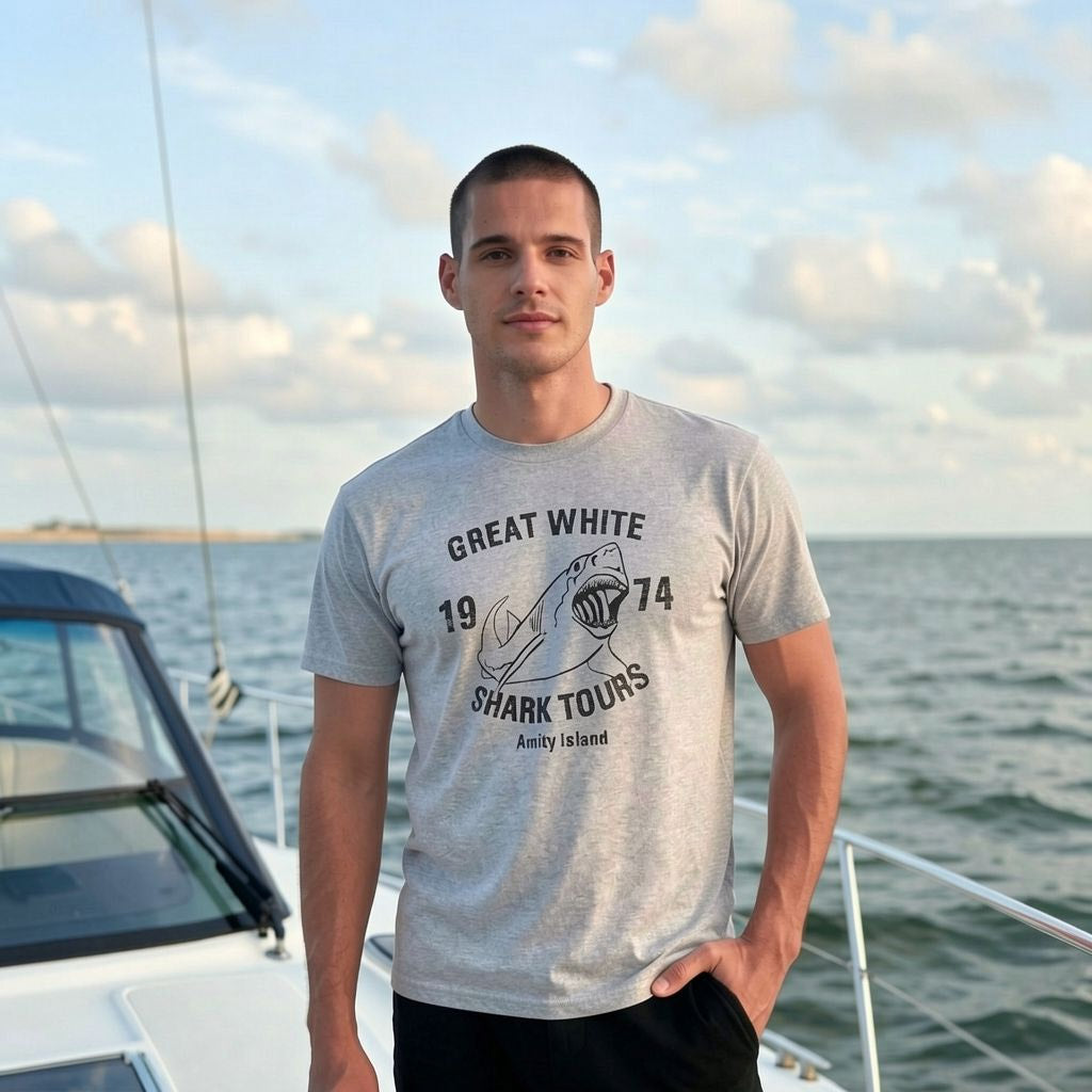 Great White Shark Tours Men's T Shirt product image 6