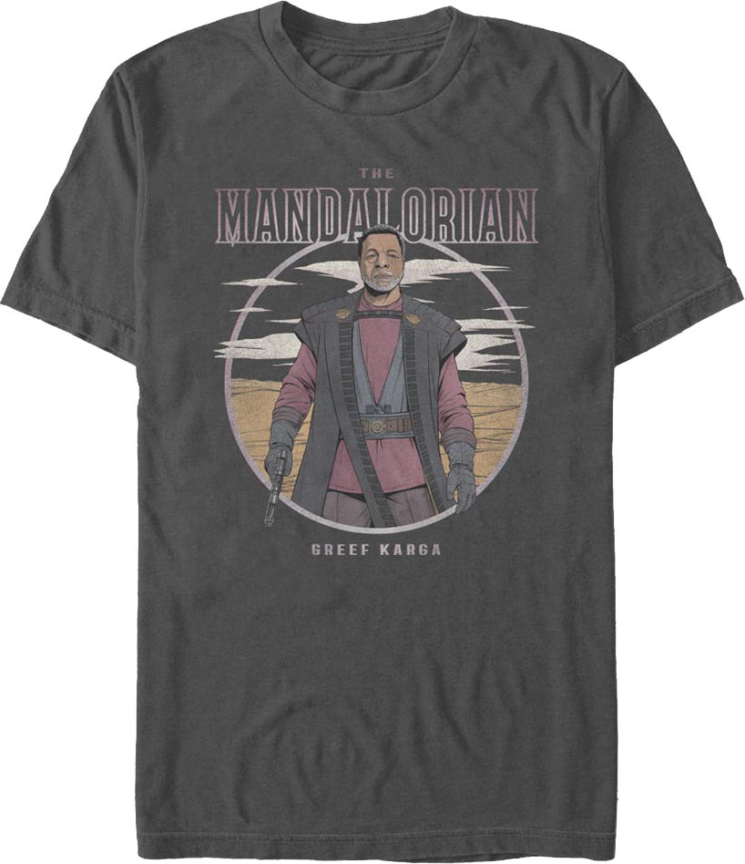 Greef Karga Illustration The Mandalorian Star Wars T-Shirt product image 1