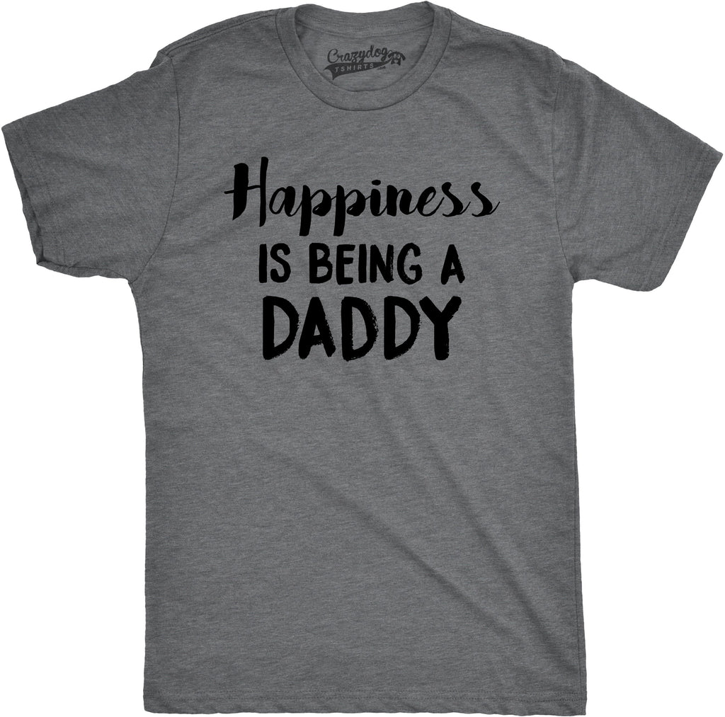 Happiness is Being a Daddy Men's T Shirt product image 5