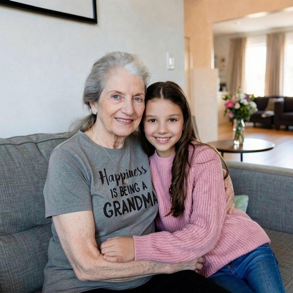 Happiness Is Being a Grandma Women's T Shirt product image 2