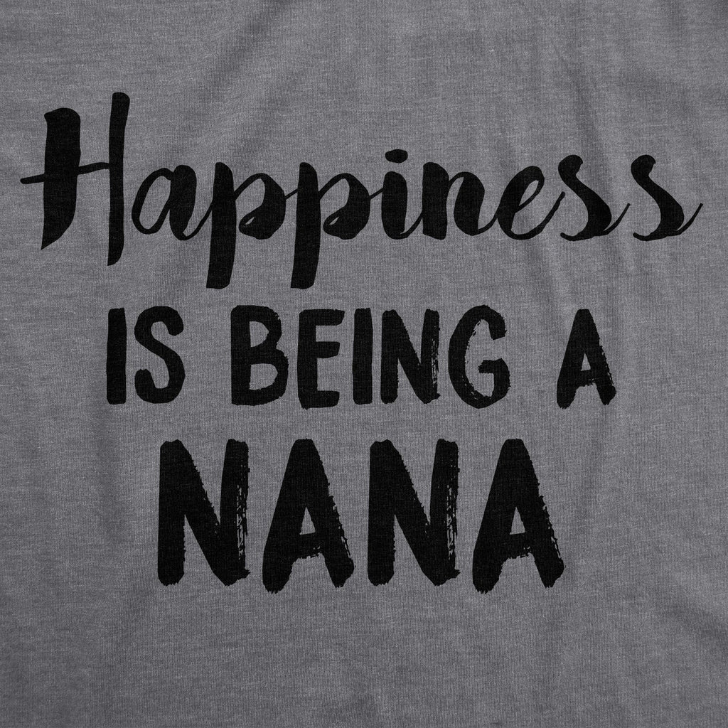 Happiness Is Being A Nana Women's T Shirt product image 3