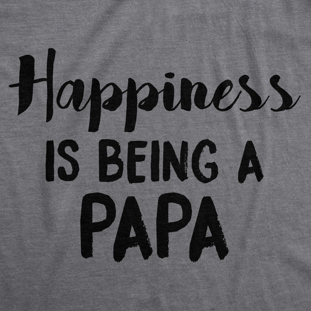 Happiness Is Being a Papa Men's T Shirt product image 2