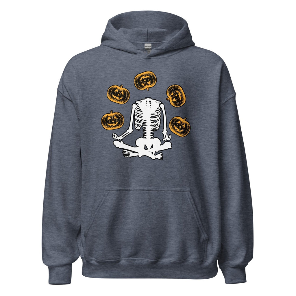 Headless Skeleton Juggling Pumpkins Hoodie product image 5