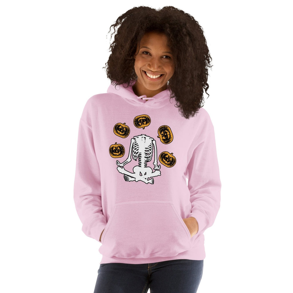 Headless Skeleton Juggling Pumpkins Hoodie product image 3