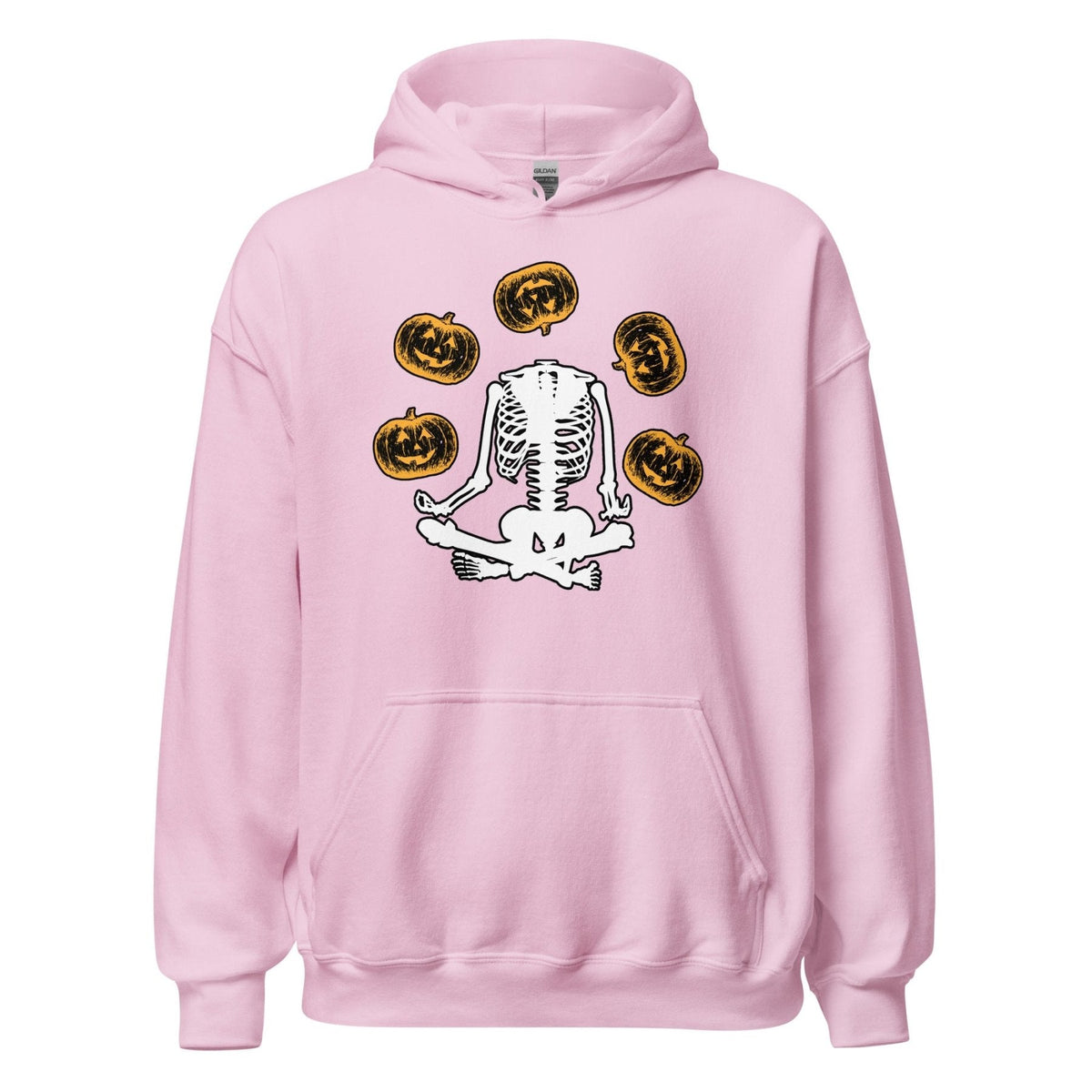 Headless Skeleton Juggling Pumpkins Hoodie product image 7