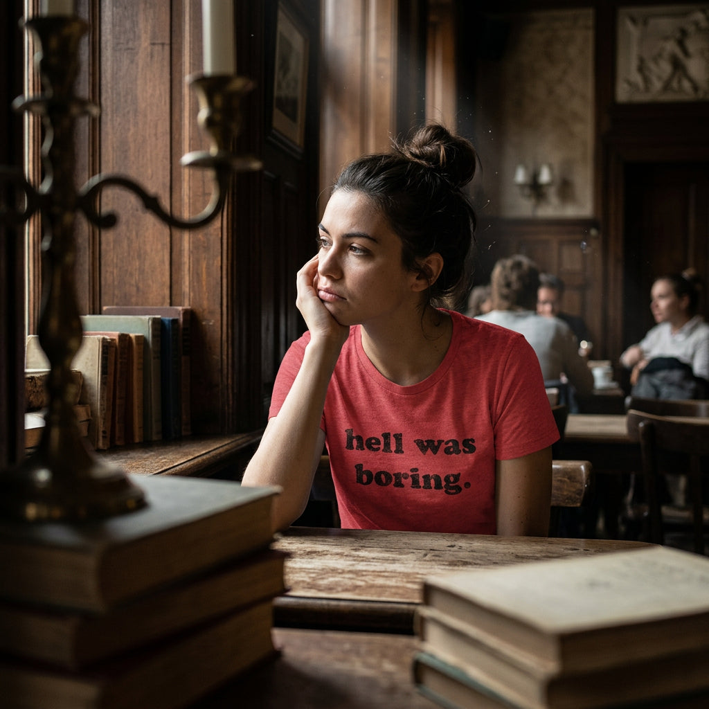 Hell Was Boring Women's T Shirt product image 2