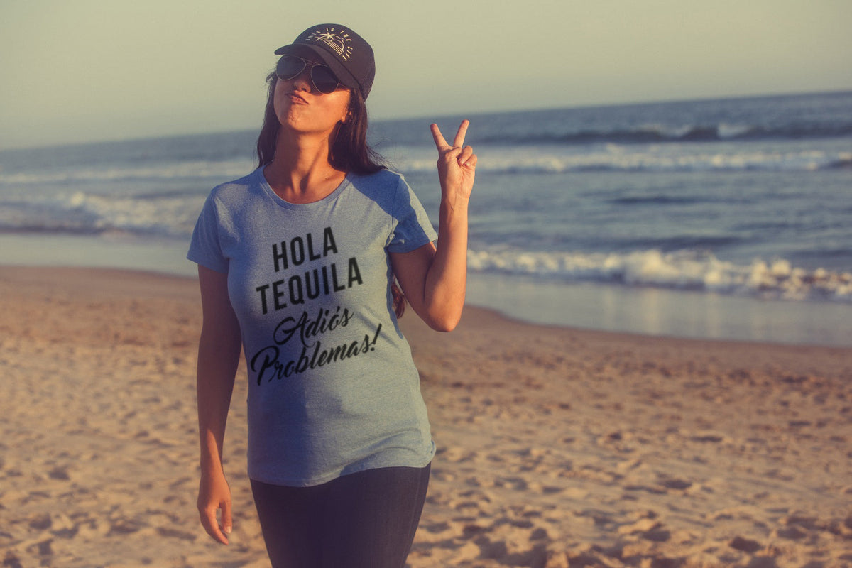 Hola Tequila Adios Problemas Men's T Shirt product image 3