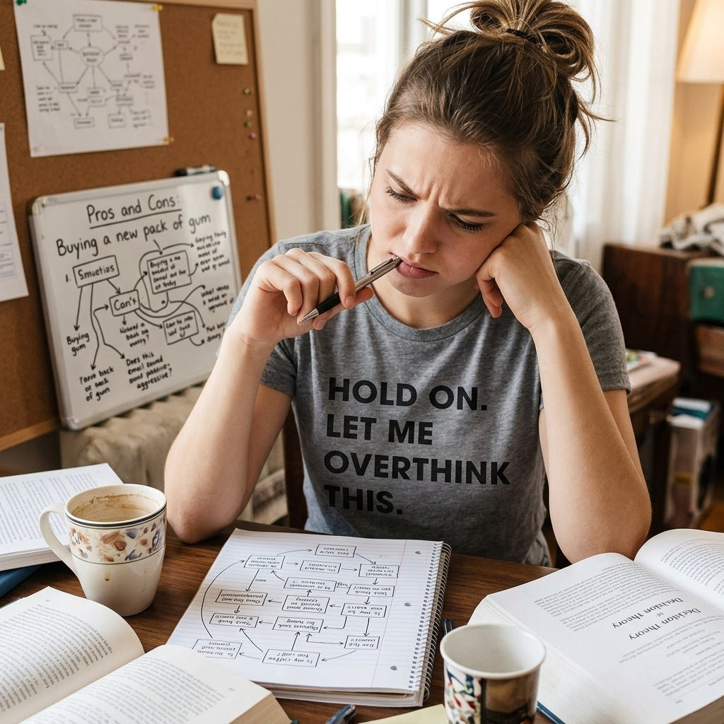 Hold On Let Me Overthink This Women's T Shirt product image 13